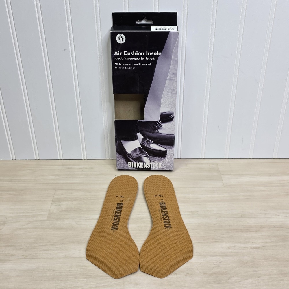 Birkenstock Air Cushion Insoles Special Three-Quarter Length Women Size 9 Mens 7